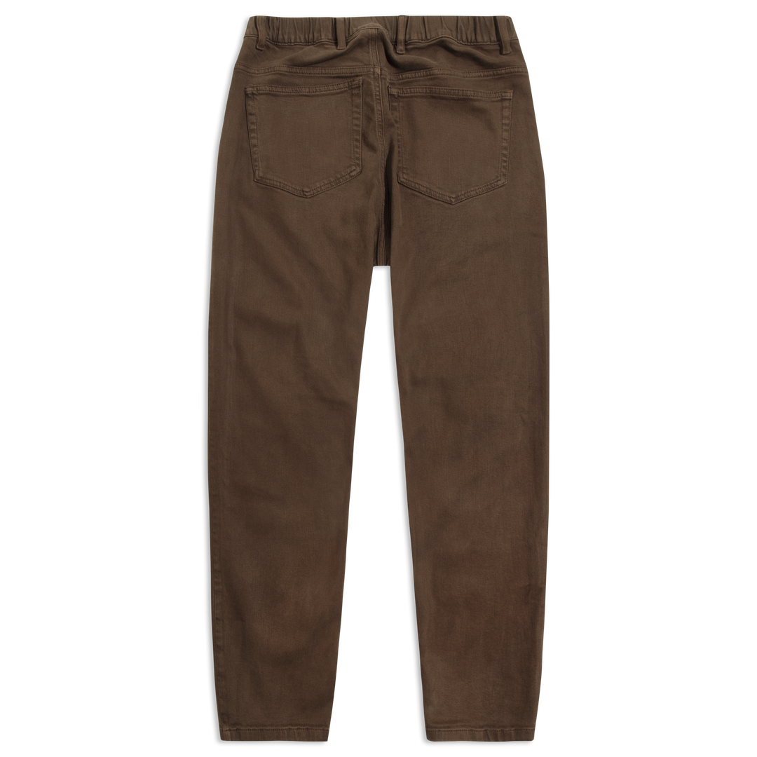 Stretch Travel Jean Cocoa back