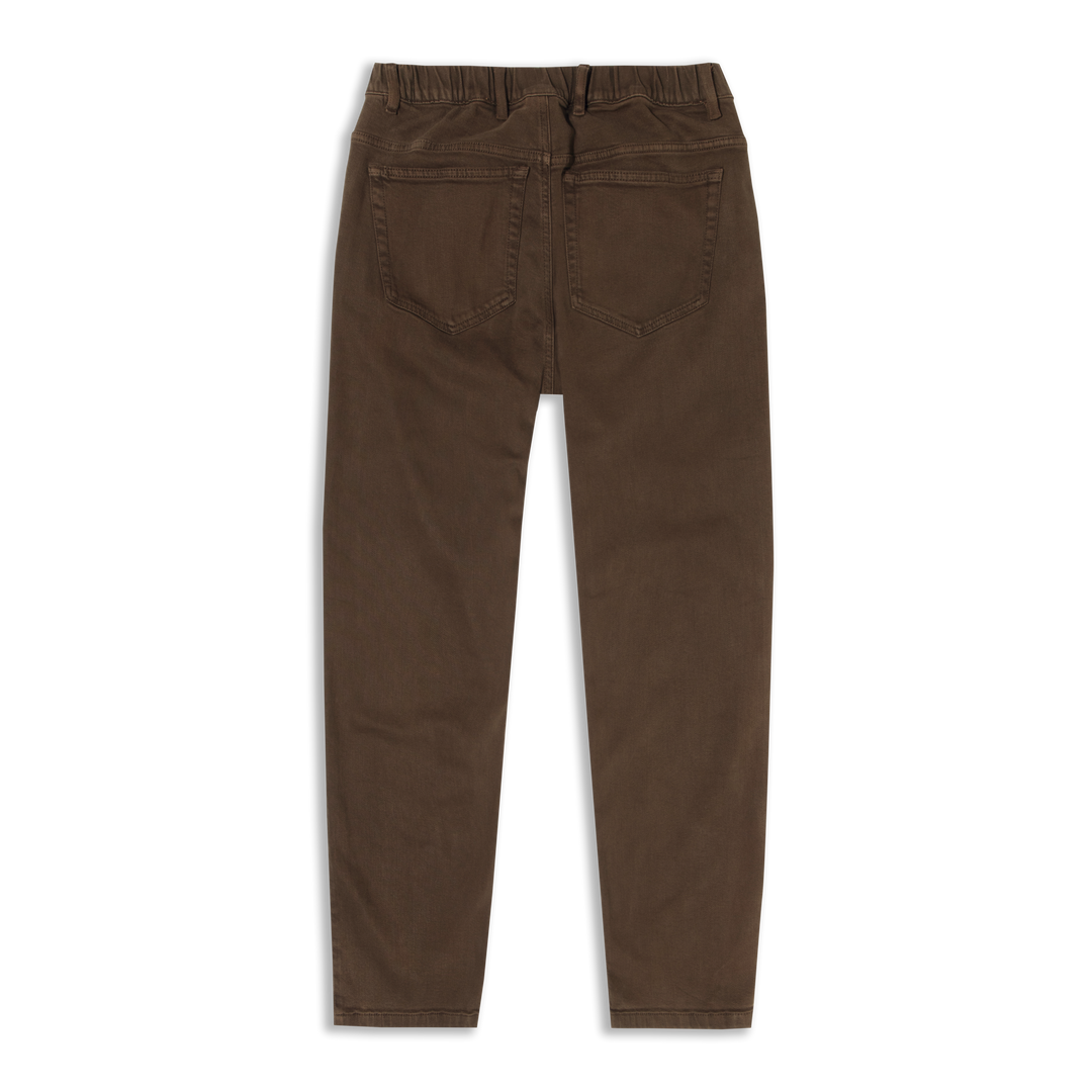 Stretch Travel Jean Cocoa back