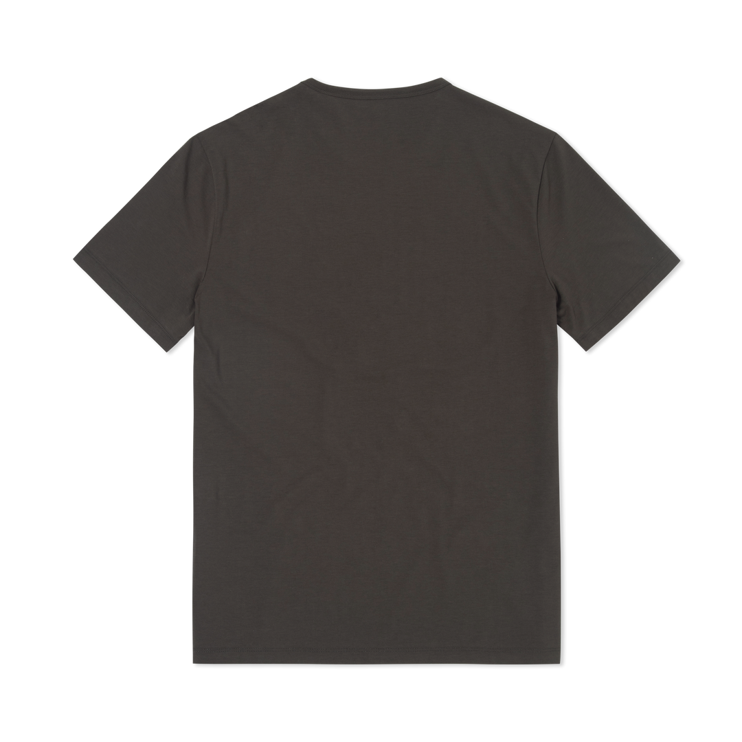 Supima Tee Shadow back flat