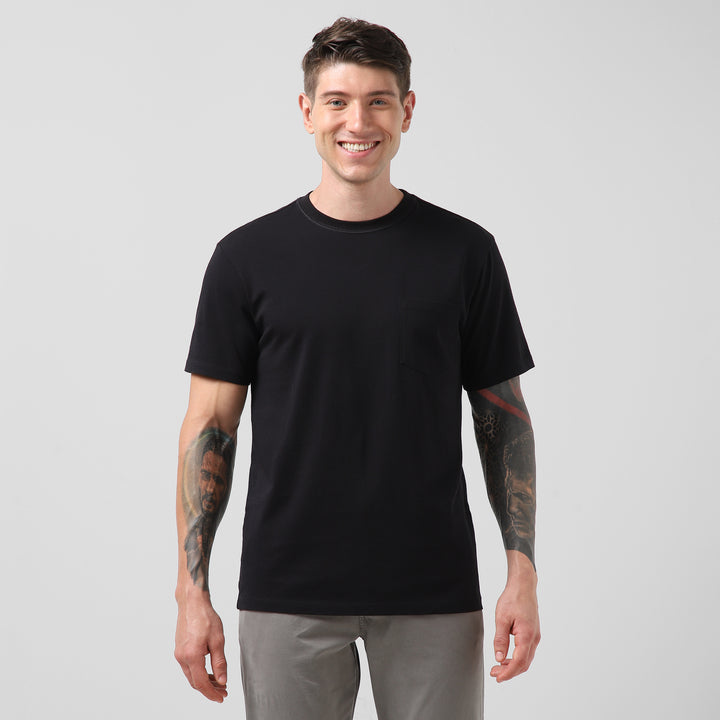 Supima Heavyweight Tee with pocket