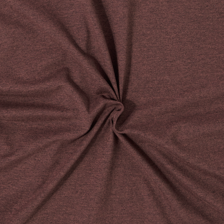 Tech Hoodie Deep Mauve fabric detail