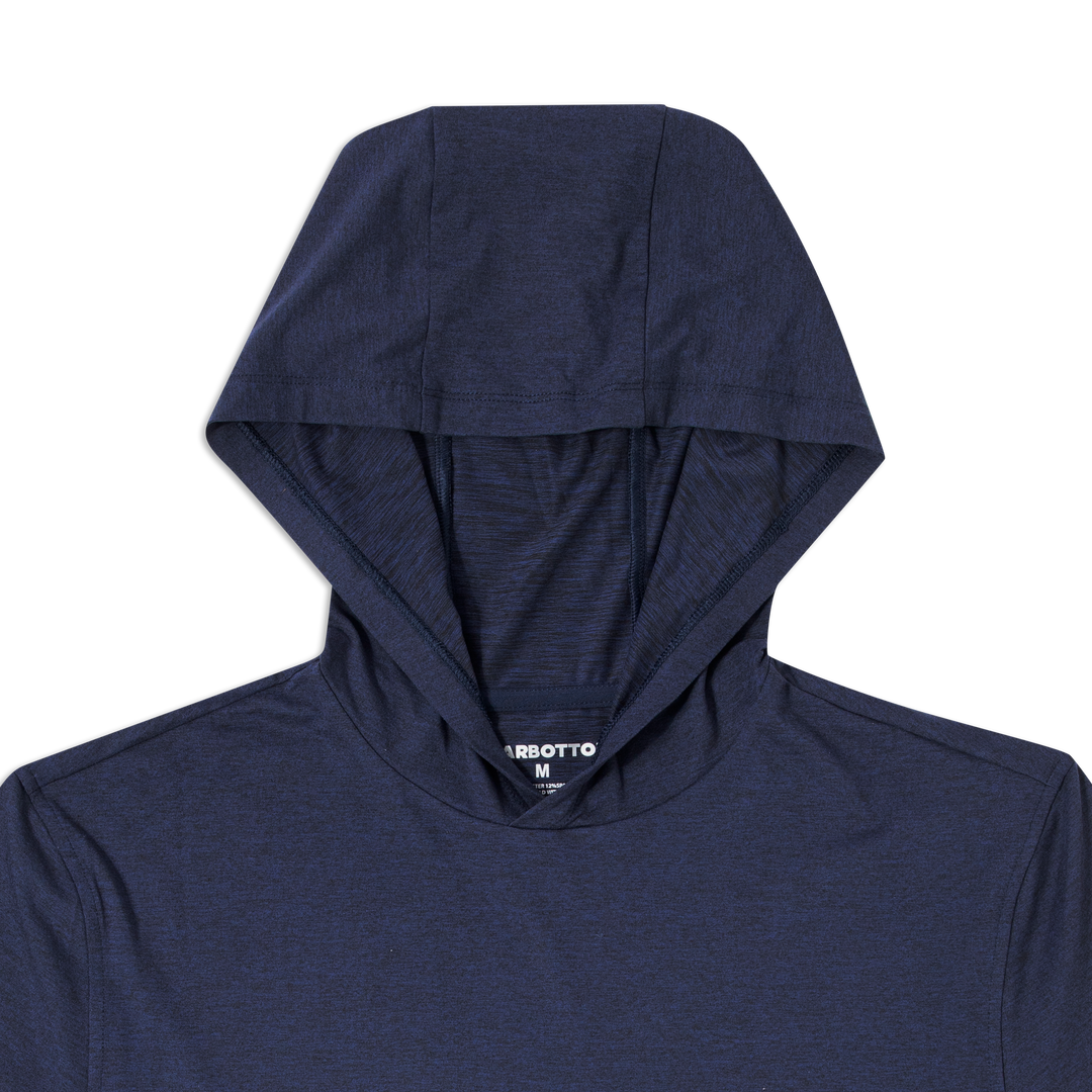 Tech Hoodie hood detail