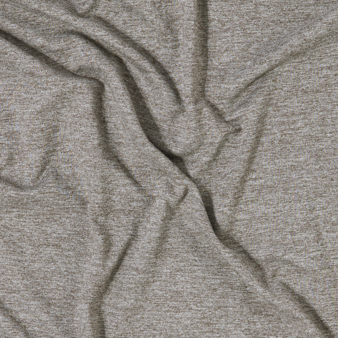 Tech Polo Grey fabric detail