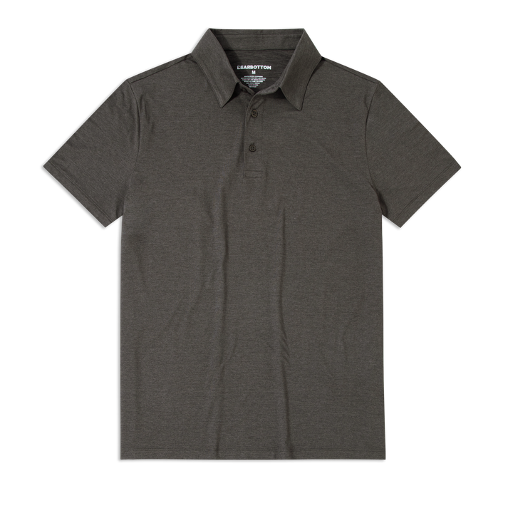 Tech Polo Shadow front flat