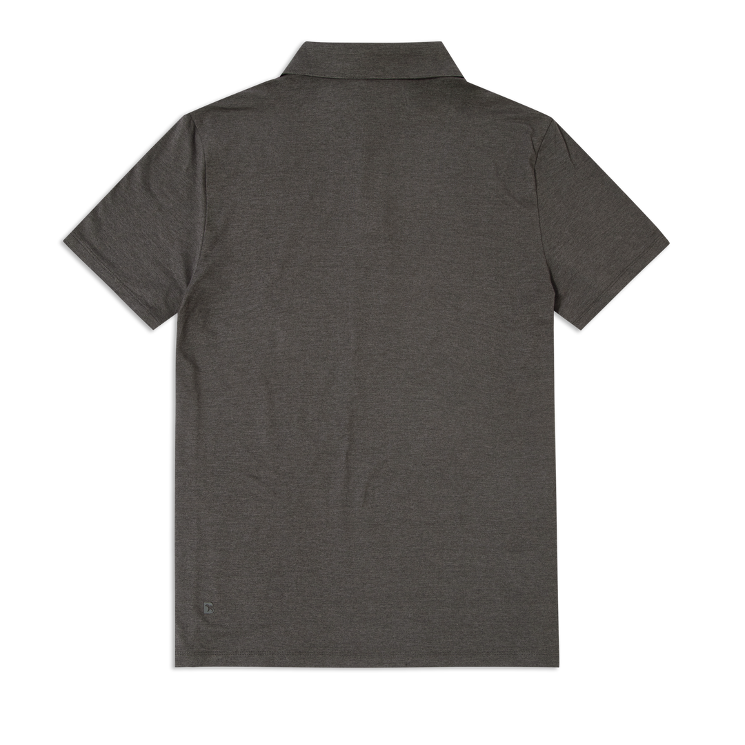 Tech Polo Shadow back flat