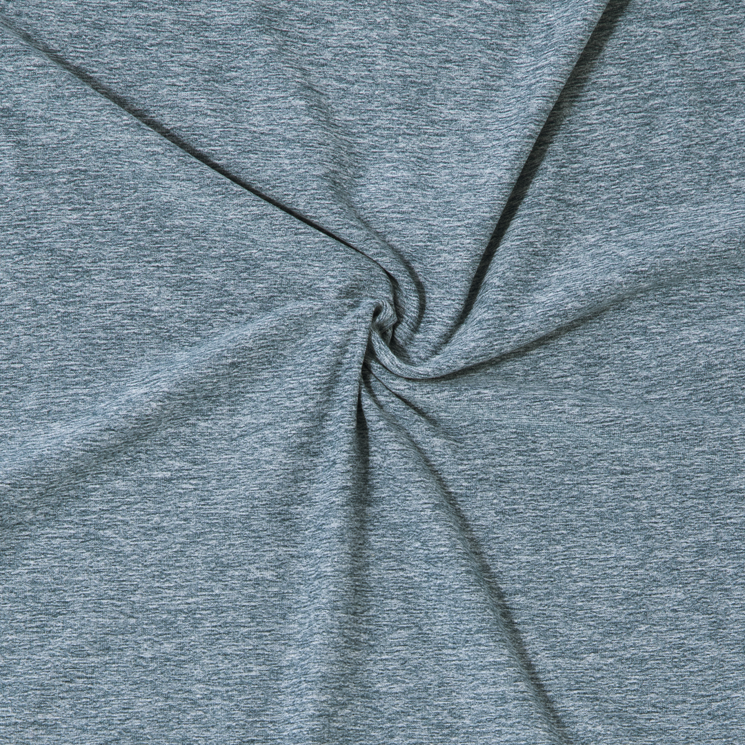 Tech Short Sleeve Tee Dark Lagoon fabric detail