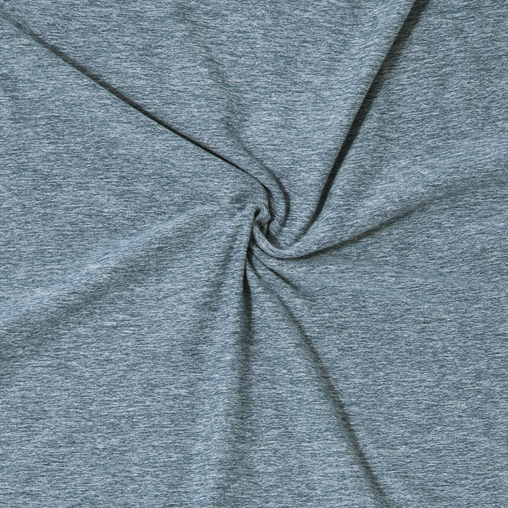 Tech Short Sleeve Tee Dark Lagoon fabric detail