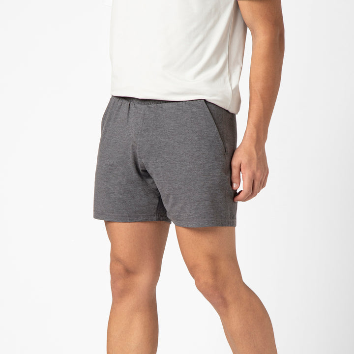 Tech Shot 5 Charcoal side on model