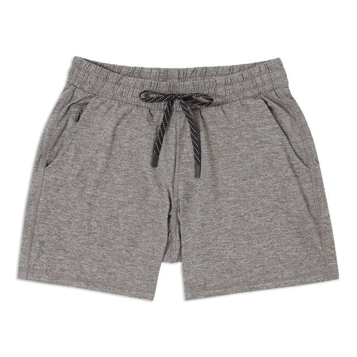 Tech Short 5 Grey front flat