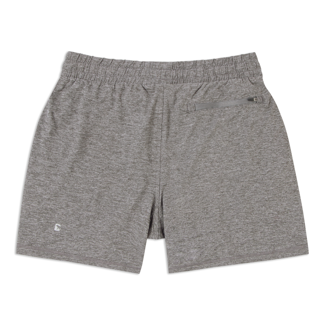 Tech Short 5 Grey back flat