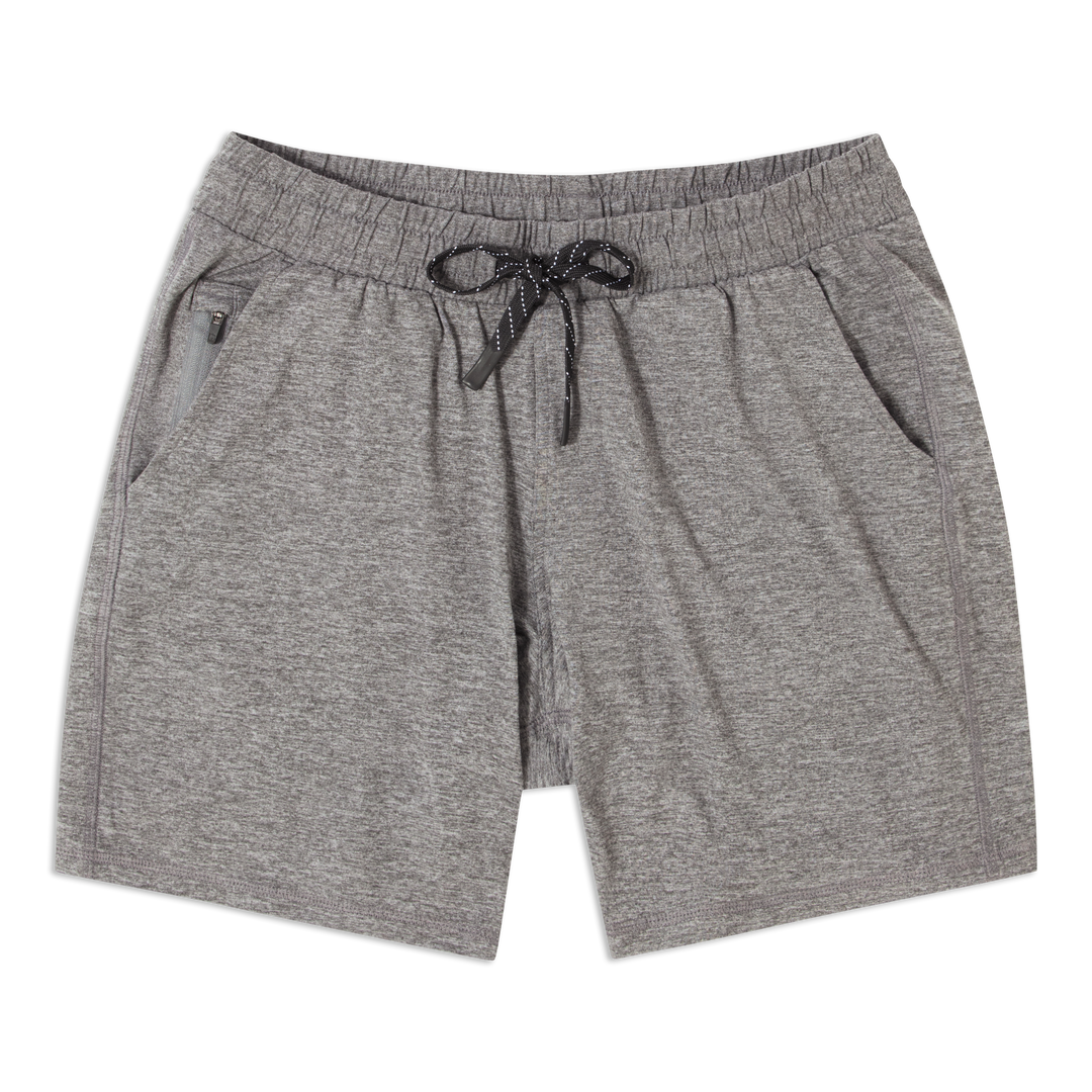Tech Short 7 Grey front flat