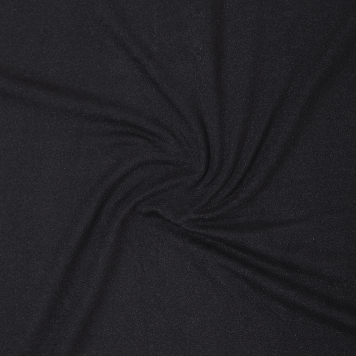 Tech Half Zip Black close up fabric