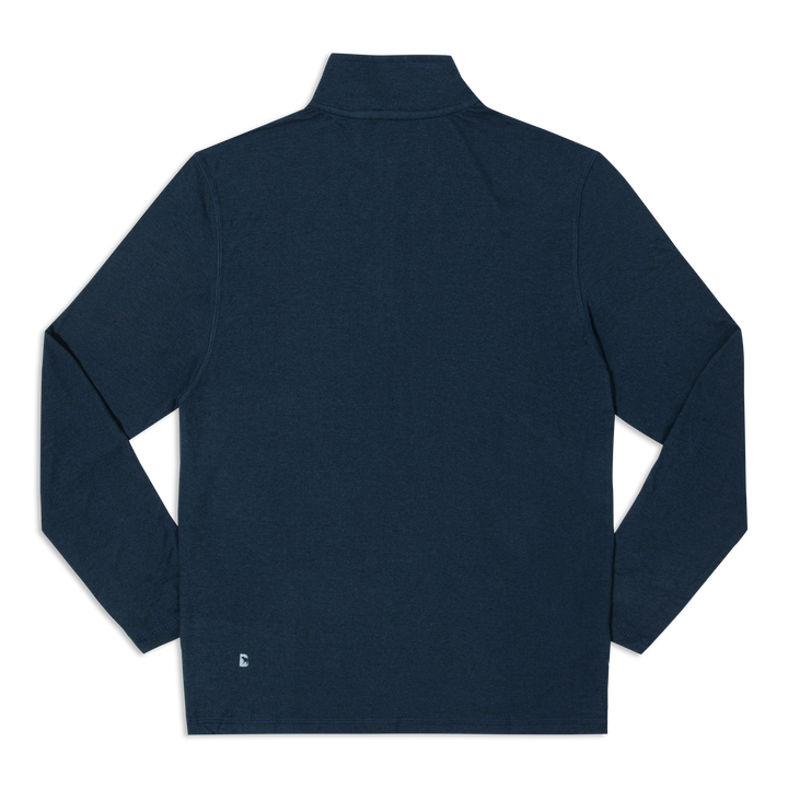 Tech Half Zip Navy back