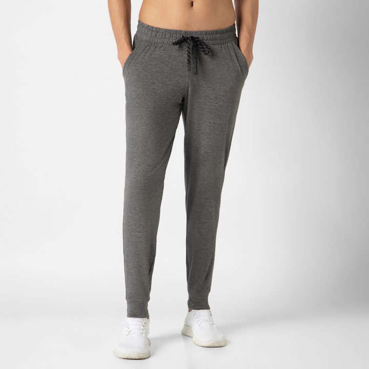 Tech Jogger Grey front on model