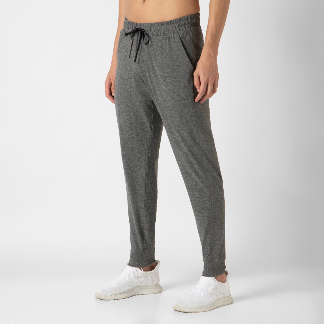 Tech Jogger Grey side on model