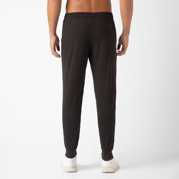 Tech Jogger Black back on model