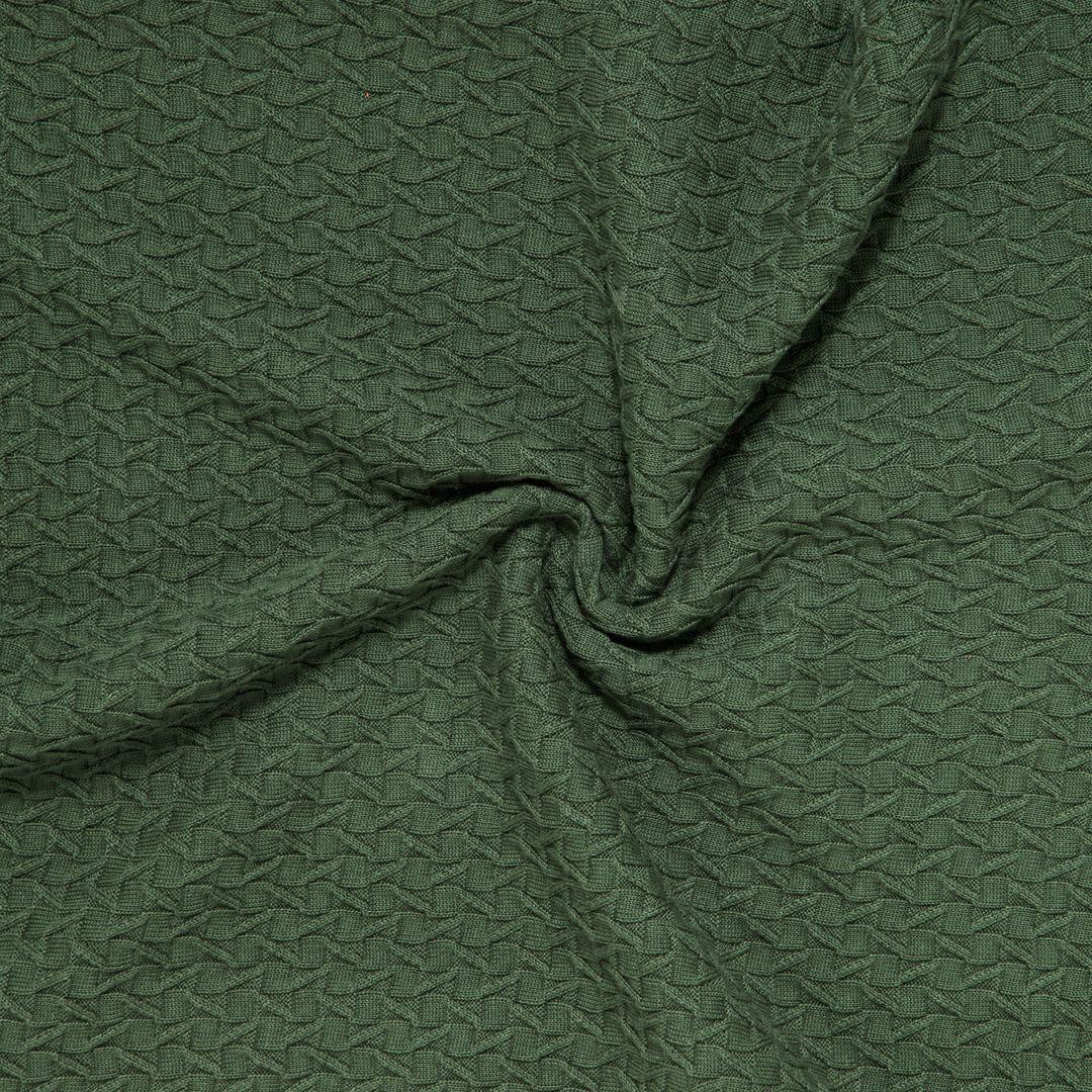 Textured Knit Sweater Polo