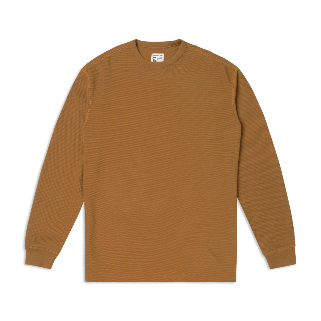 Thermal Knit Crew Cider front