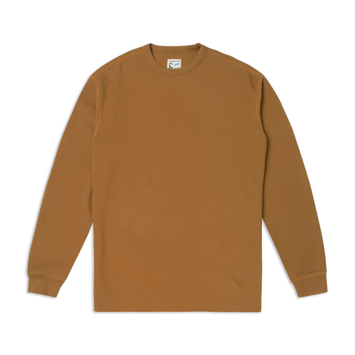 Thermal Knit Crew Cider front