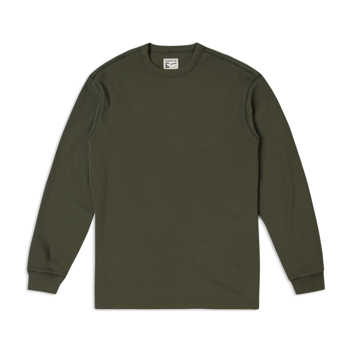 Thermal Knit Crew Fern front