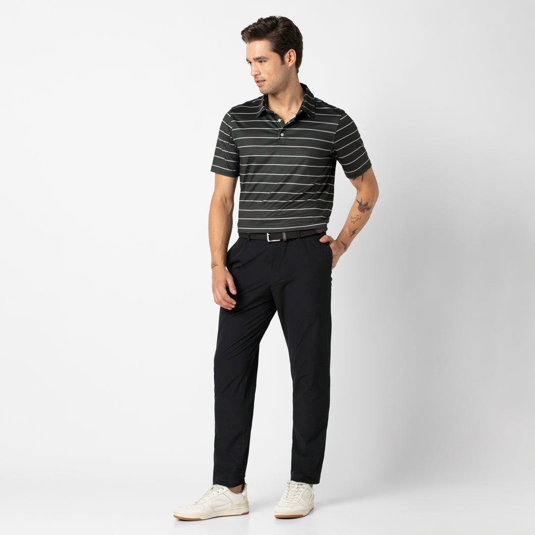 Tour Pant Black full body on model