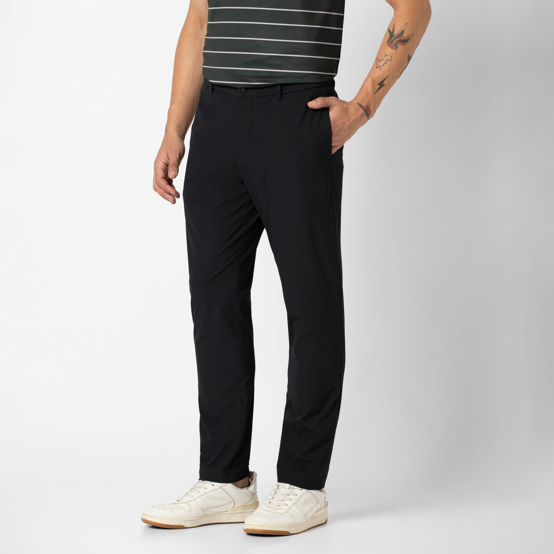 Tour Pant Black side on model