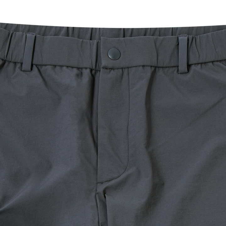 Tour Pant Dark Grey flat close up front