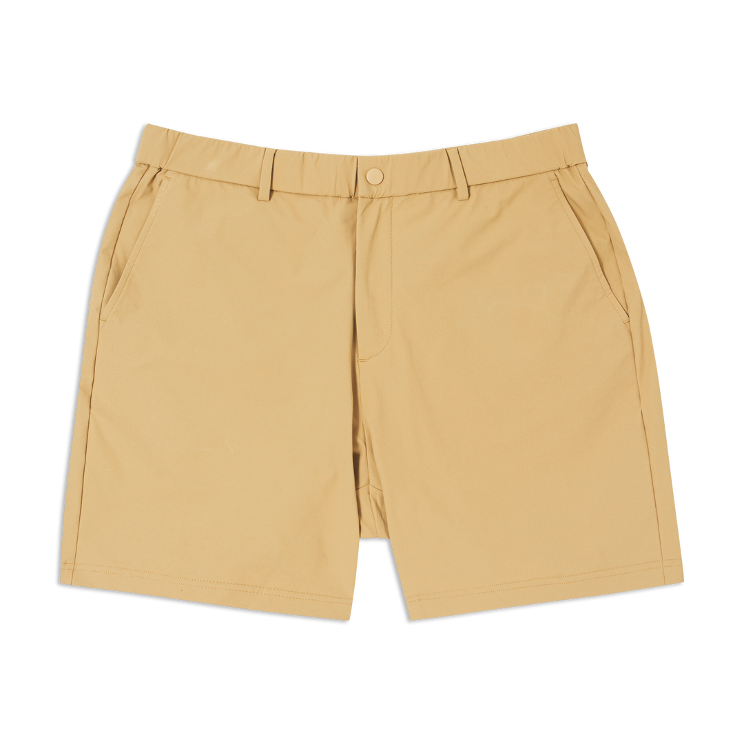 Tour Short Natural 5 flat front