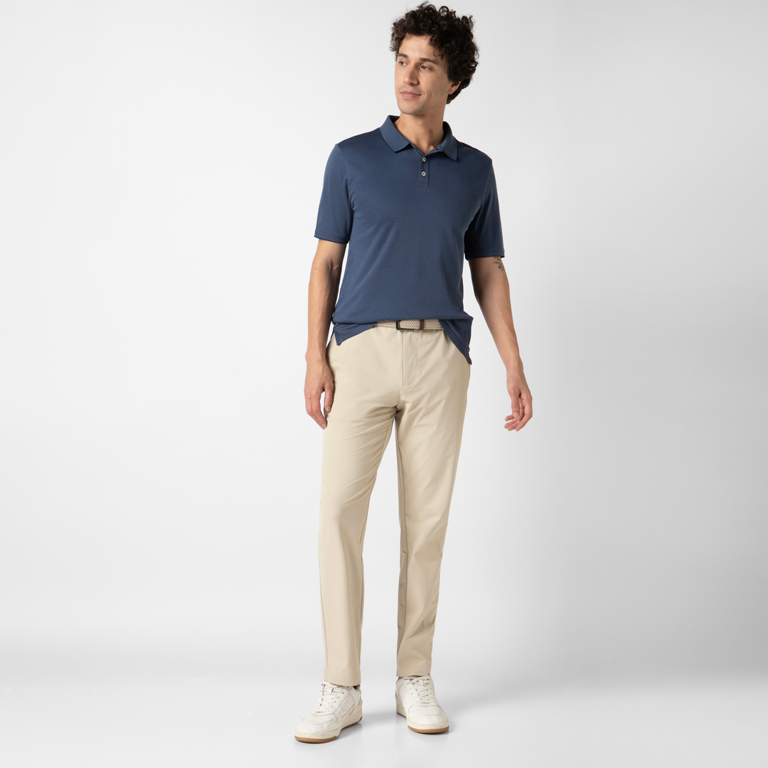 Tour Pant Khaki full body on model