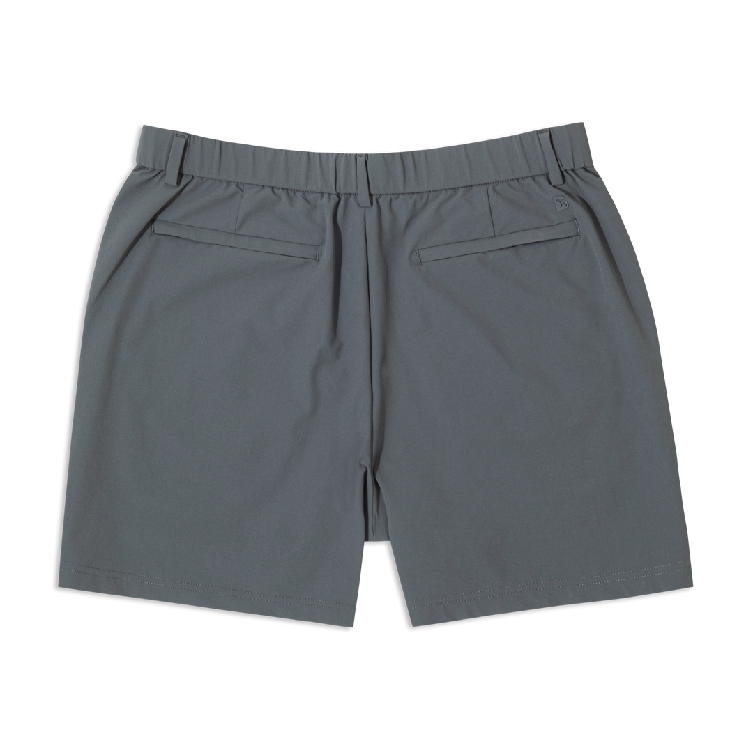 Tour Short 5" Dark Grey back