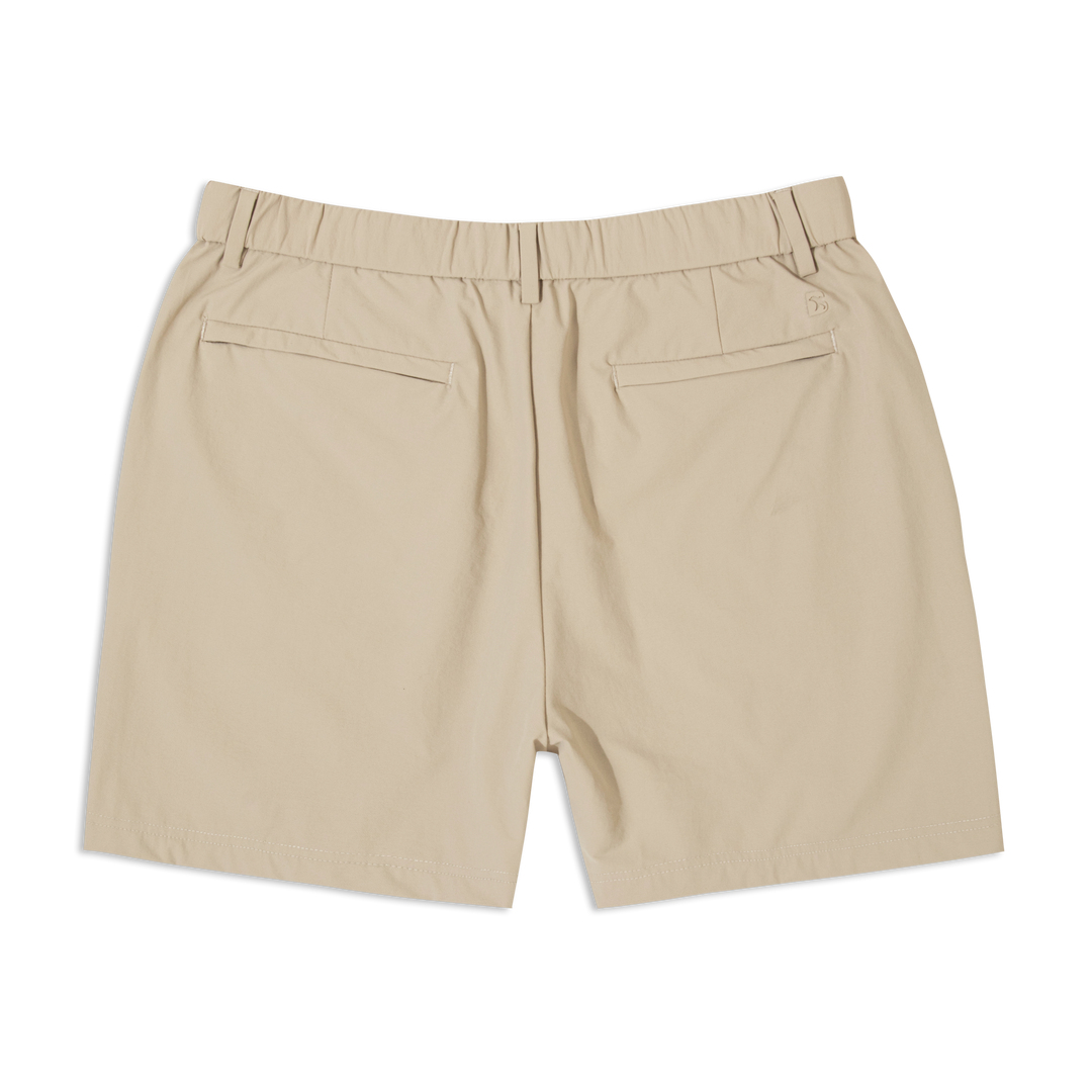 Tour Short 5.5" Khaki back