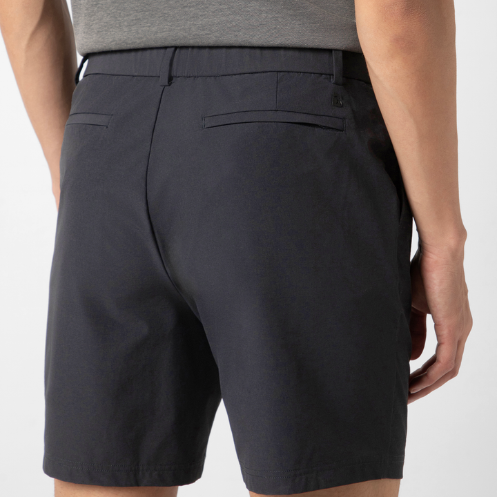 Tour Short 7" Black close up back on model