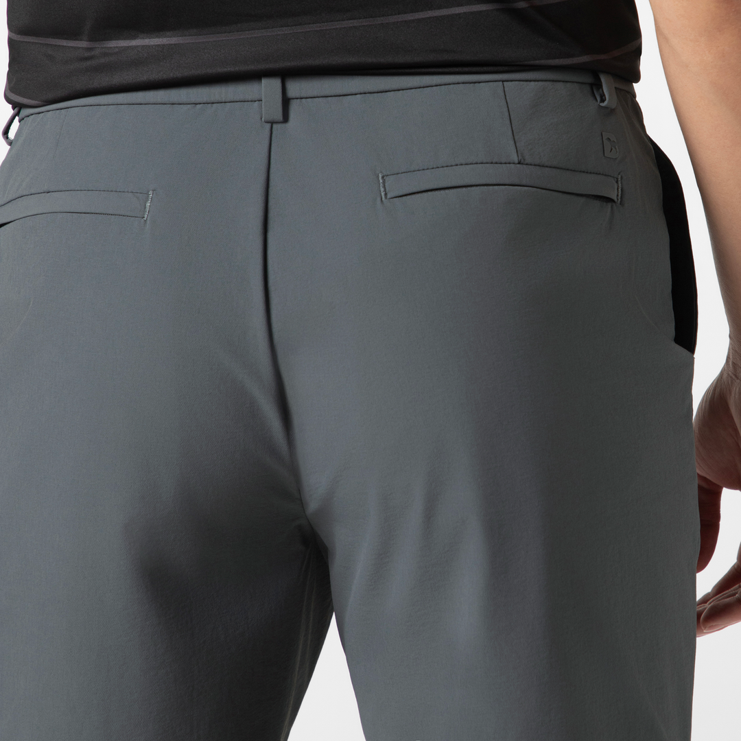 Tour Short 7" Dark Grey close up back on model