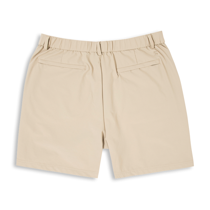 Tour Short 7" Khaki back