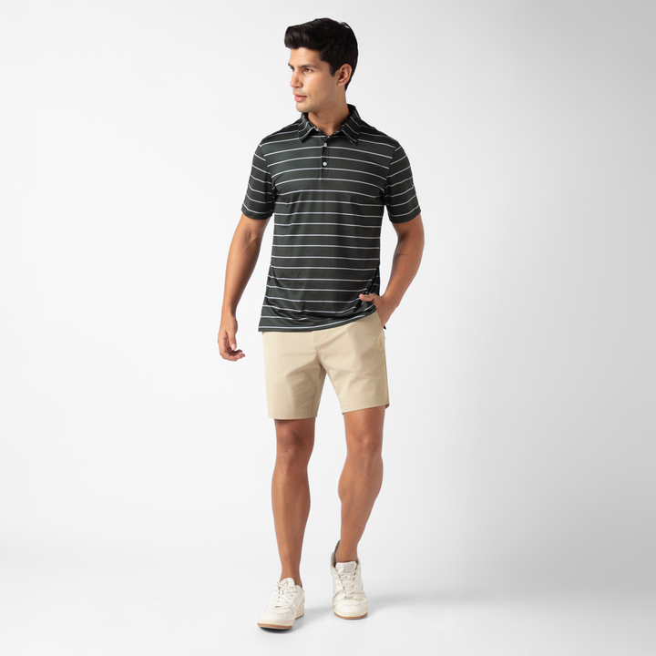 Tour Short 7" Khaki full body on model