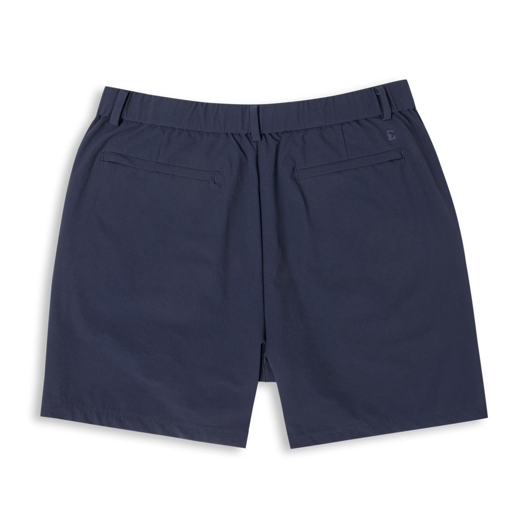 Tour Short 7" Navy back