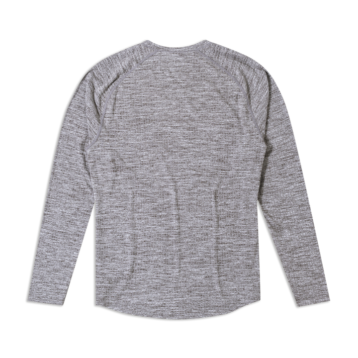 Tread Long Sleeve Tee Charcoal flat back