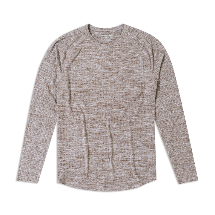 Tread Long Sleeve Tee Cocoa flat front