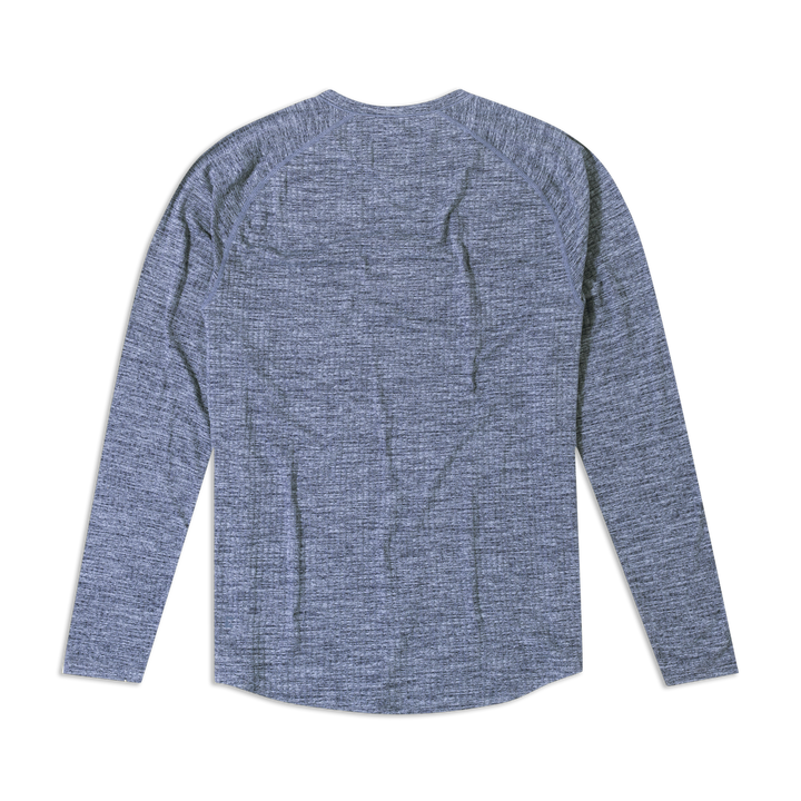 Tread Long Sleeve Tee Denim back flat