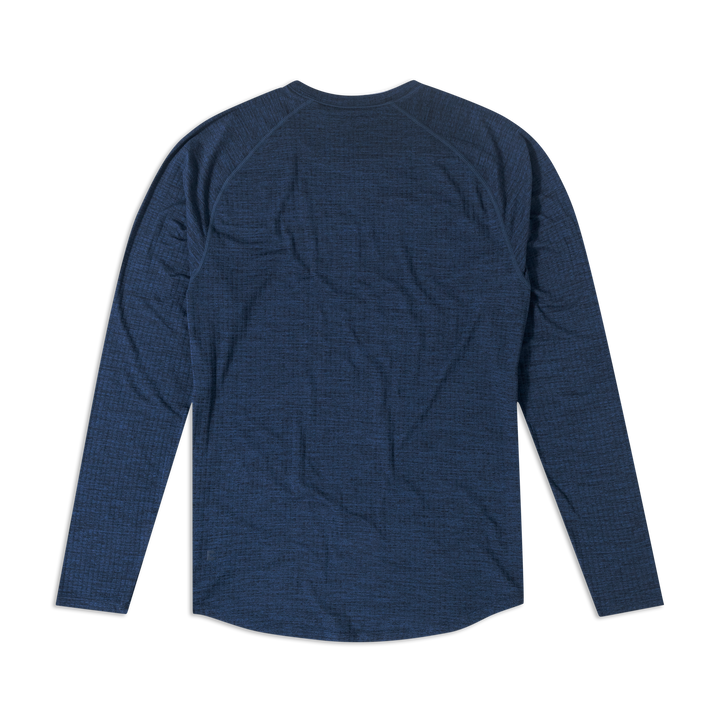 Tread Long Sleeve Tee Navy back flat
