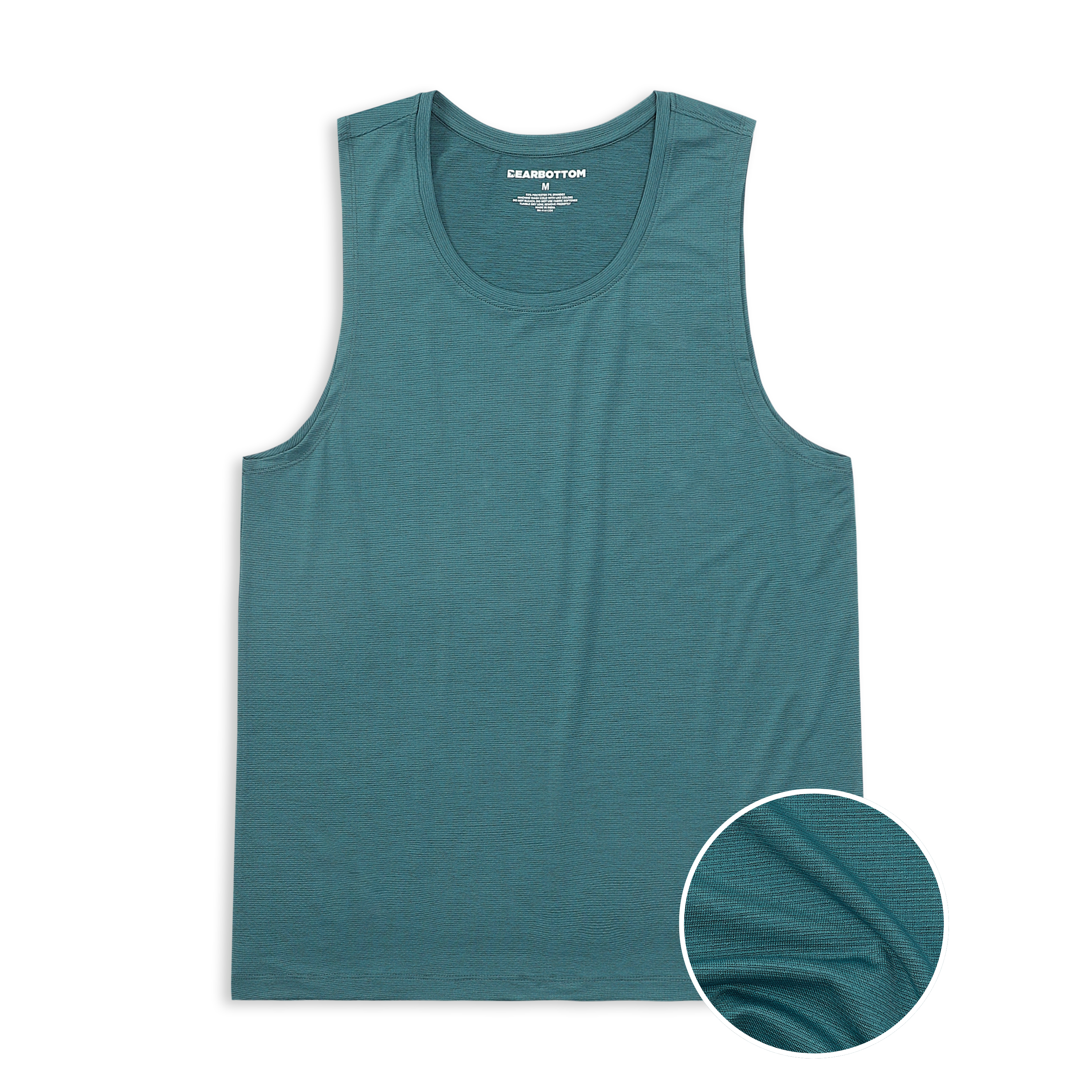 Pace Tank Dark Teal front