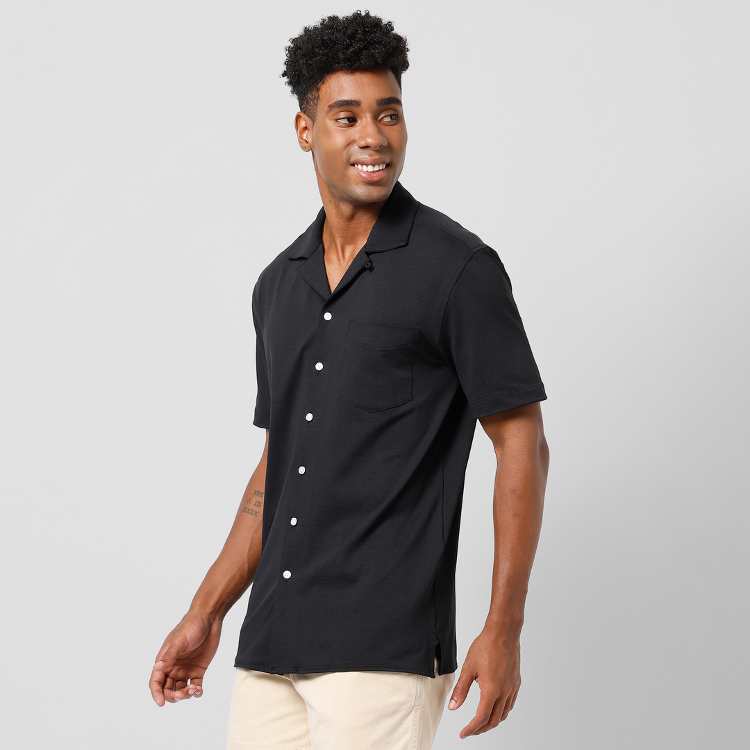 Men s Villa Camp Collar Shirt Bearbottom