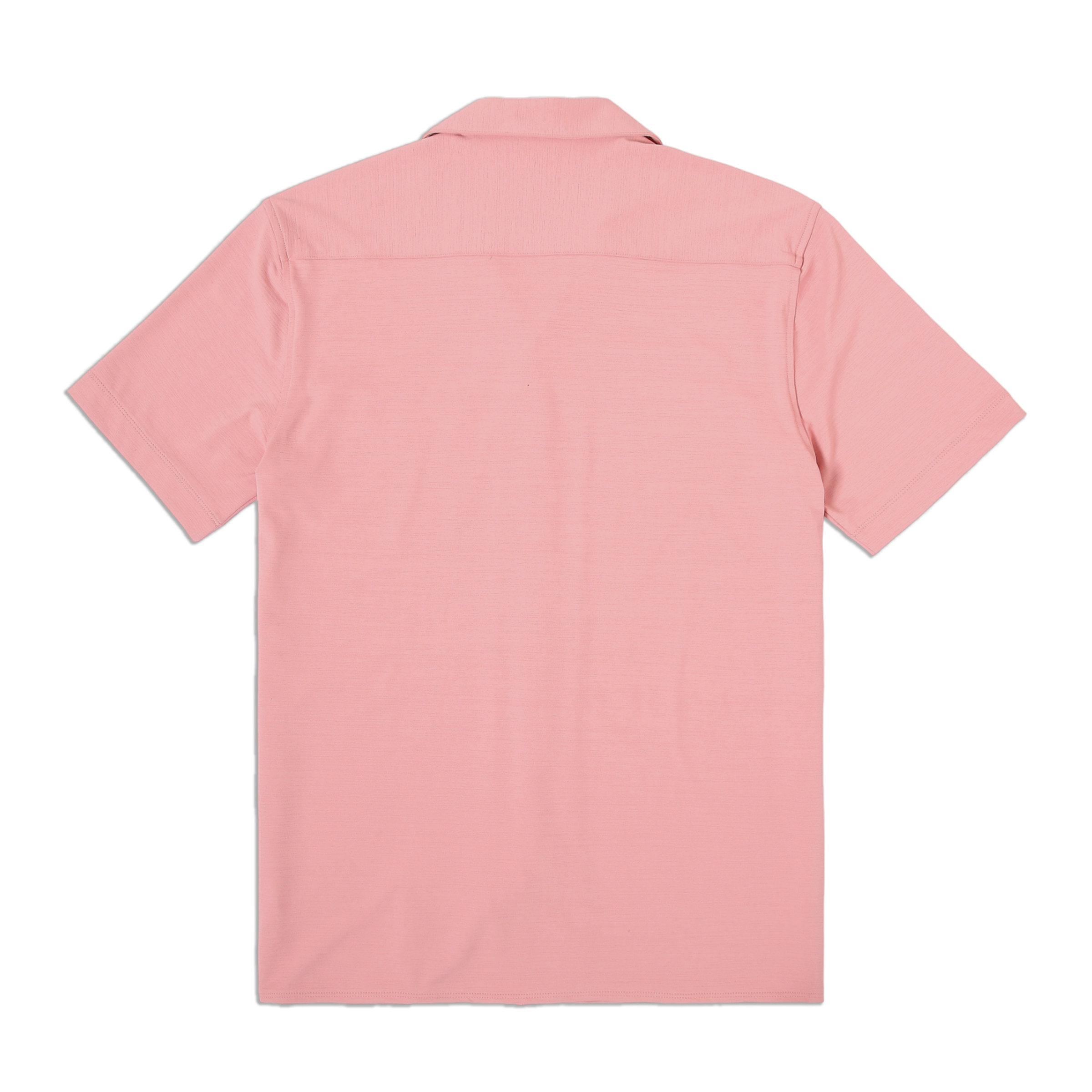 Villa Camp Collar Shirt Peach back