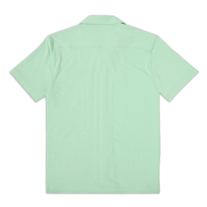 Villa Camp Collar Shirt Sea Green back