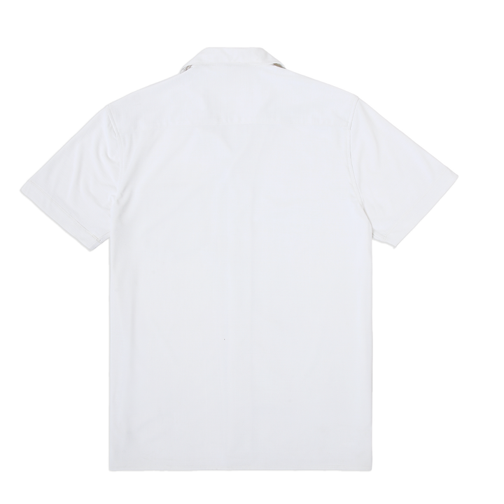 Villa Camp Collar Shirt White back