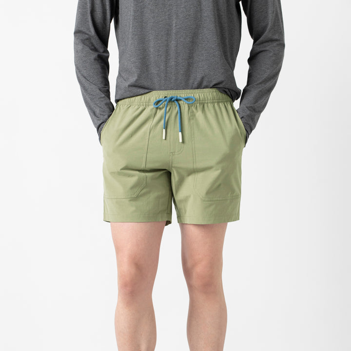 Volley Land Short Fern front on model