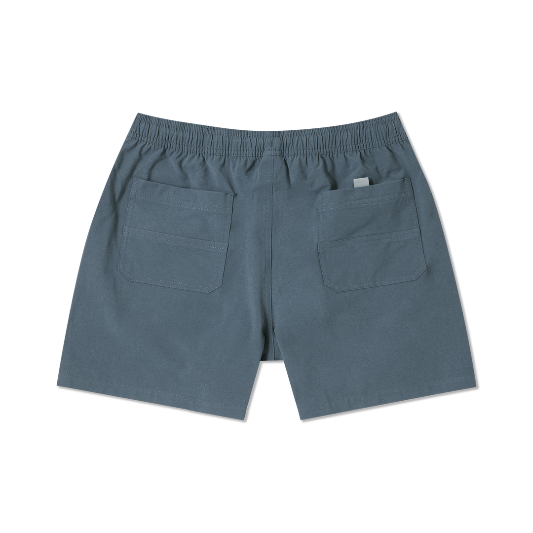 Volley Land Short Navy back flat