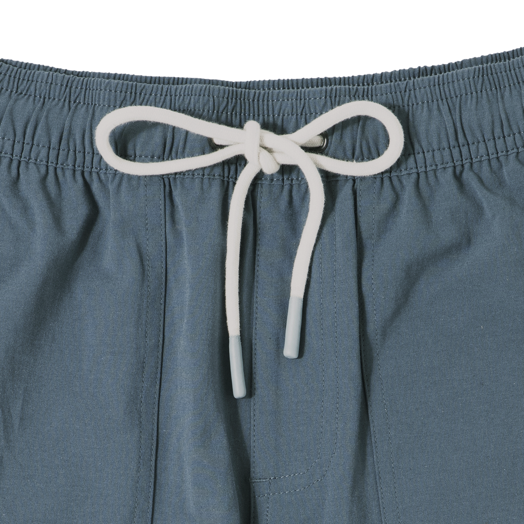 Volley Land Short Navy close up on model