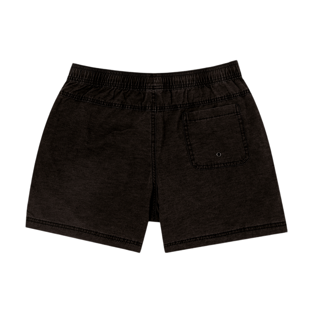 Volley Short Black 5.5" back flat