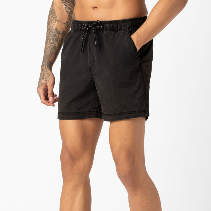Volley Short Black 5.5" side on model